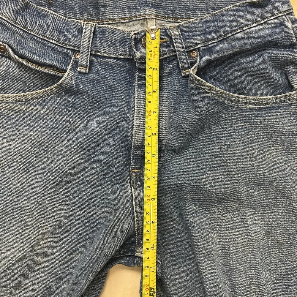 Wrangler Jeans‎ Mens 30x32 Medium Wash Blue Denim Straight Stretch 1097FXVMD